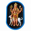 Lord Bhairavar wooden art