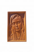 Custom Wooden Portrait | 14x18 Inch | Personalized CNC Carved Wall Art