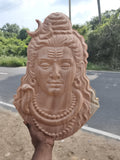 Lord Shiva Wooden Wall Art | Mahadev Wooden Carving