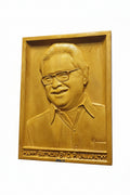 Custom Wooden Portrait | 15x19 Inch | Personalized CNC Carved Wall Art