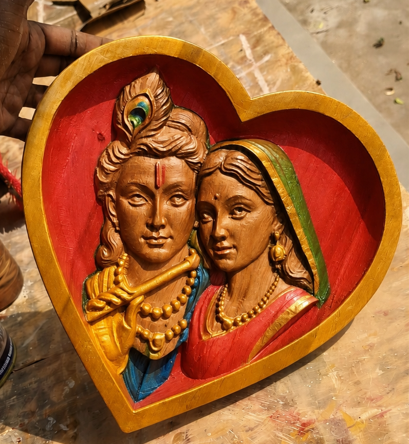 Radha Krishna Wall Decor